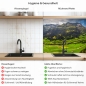 Preview: Küchenrückwand Platte Wanderwege im Grünen Tal Produktdetailbild 2: Hygiene und Gesundheit!