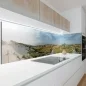 Preview: Küchenrückwand Platte Leuchtturm an der Nordsee Düne Artikelbild 1