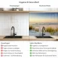 Preview: Küchenrückwand Platte Dünentraum Produktdetailbild 2: Hygiene und Gesundheit!