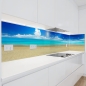 Preview: Küchenrückwand Platte Lagune Hauptbild 1