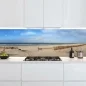 Preview: Küchenrückwand Platte Spaziergang am Nordsee Artikelbild 2