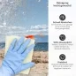 Preview: Küchenrückwand Platte Naturnaher Strand Produktdetailbild 3: Reinigung leicht gemacht!