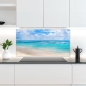 Preview: Küchenrückwand Platte Strand & Meer in Himmlischen Farben Artikelbild 2