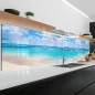 Preview: Küchenrückwand Platte Strand & Meer in Himmlischen Farben Hauptbild 1