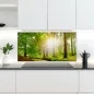 Preview: Küchenrückwand Platte Idyllischer Wald Artikelbild 2