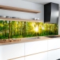 Preview: Küchenrückwand Platte Grüner Waldtraum Artikelbild 2
