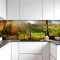Preview: Küchenrückwand Platte Herbstlicher Waldweg Artikelbild 2