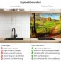Preview: Küchenrückwand Platte Herbstlicher Waldweg Produktdetailbild 2: Hygiene und Gesundheit!