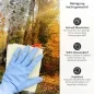 Preview: Küchenrückwand Platte Herbstlicher Waldweg Produktdetailbild 3: Reinigung leicht gemacht!
