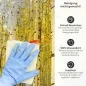 Preview: Küchenrückwand Platte Birkenwald Produktdetailbild 3: Reinigung leicht gemacht!