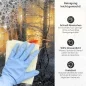 Preview: Küchenrückwand Platte Mystischer Winterwald Produktdetailbild 3: Reinigung leicht gemacht!