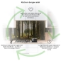 Preview: Küchenrückwand Platte Nadelwald im Lichtspiel der Natur Produktdetailbild 1: Küchen-Sorgen ade!