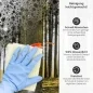 Preview: Küchenrückwand Platte Nadelwald im Lichtspiel der Natur Produktdetailbild 3: Reinigung leicht gemacht!