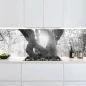 Preview: Küchenrückwand Platte Baum im Schein des Lichts Artikelbild 1