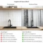 Preview: Küchenrückwand Platte Baumstämme im Nebel Produktdetailbild 2: Hygiene und Gesundheit!