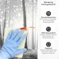 Preview: Küchenrückwand Platte Monochrome Baumstämme im Wald Produktdetailbild 3: Reinigung leicht gemacht!