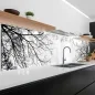 Preview: Küchenrückwand Platte Filigrane Baum Äste Artikelbild 1