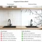 Preview: Küchenrückwand Platte Filigrane Baum Äste Produktdetailbild 2: Hygiene und Gesundheit!