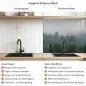 Preview: Küchenrückwand Platte Nebliger Wald Produktdetailbild 2: Hygiene und Gesundheit!