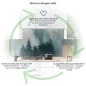 Preview: Küchenrückwand Platte Tannenwald im Nebel Produktdetailbild 1: Küchen-Sorgen ade!