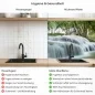 Preview: Küchenrückwand Platte Prachtvoller Wasser in der Natur Produktdetailbild 2: Hygiene und Gesundheit!