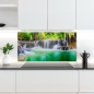 Preview: Küchenrückwand Platte Wasserfall im Tropischen Wald Artikelbild 2