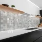 Preview: Küchenrückwand Platte Patchwork‑Design in Sandtönen Artikelbild 1