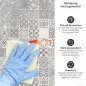 Preview: Küchenrückwand Platte Patchwork‑Design in Sandtönen Produktdetailbild 3: Reinigung leicht gemacht!