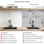 Preview: Küchenrückwand Platte Sanft Sandbeiges Nordischer Fliesenmix Produktdetailbild 2: Hygiene und Gesundheit!