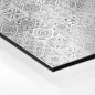 Preview: Küchenrückwand Platte Graue Kacheloptik im Azulejo‑Muster Hover-Bild