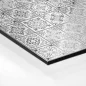 Preview: Küchenrückwand Platte Klassische Azulejo‑Kacheln in Grautönen Hover-Bild