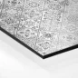 Preview: Küchenrückwand Platte Diagonales Graues Rautenmuster Hover-Bild