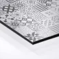 Preview: Küchenrückwand Platte Dynamisches Graues Patchwork Hover-Bild