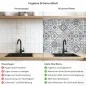 Preview: Küchenrückwand Platte Filigranes Rauten‑Mosaik in Grau Produktdetailbild 2: Hygiene und Gesundheit!