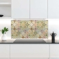 Preview: Küchenrückwand Platte Mosaik Patchwork Vintage Artikelbild 2