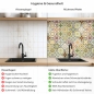Preview: Küchenrückwand Platte Mosaik Patchwork Vintage Produktdetailbild 2: Hygiene und Gesundheit!