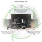 Preview: Küchenrückwand Platte Stadt bei Nacht Produktdetailbild 1: Küchen-Sorgen ade!