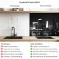 Preview: Küchenrückwand Platte Stadt bei Nacht Produktdetailbild 2: Hygiene und Gesundheit!