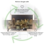 Preview: Küchenrückwand Platte Boston Skylines bei Nacht Produktdetailbild 1: Küchen-Sorgen ade!