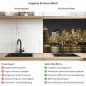 Preview: Küchenrückwand Platte Boston Skylines bei Nacht Produktdetailbild 2: Hygiene und Gesundheit!