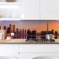 Preview: Küchenrückwand Platte Skylines im Morgenrot Artikelbild 1