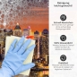 Preview: Küchenrückwand Platte Skylines & Hafen von NY Produktdetailbild 3: Reinigung leicht gemacht!