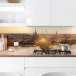 Preview: Küchenrückwand Platte Kölns Ufer im sanften Dämmerlicht Artikelbild 1