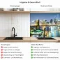 Preview: Küchenrückwand Platte Verbindung zwischen Stadtteilen Produktdetailbild 2: Hygiene und Gesundheit!
