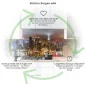 Preview: Küchenrückwand Platte Hafenblick auf NY Produktdetailbild 1: Küchen-Sorgen ade!