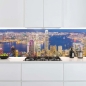 Preview: Küchenrückwand Platte Hong Kongs Skylines Hauptbild 1