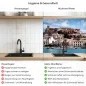 Preview: Küchenrückwand Platte Hafen an der Spanischen Küste Produktdetailbild 2: Hygiene und Gesundheit!