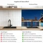 Preview: Küchenrückwand Platte Nächtliche Perspektive zur Stadt Produktdetailbild 2: Hygiene und Gesundheit!