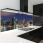 Preview: Küchenrückwand Platte Beleuchtete Brücke nach Manhattan Artikelbild 1
