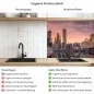 Preview: Küchenrückwand Platte Zwei Brücken im Abendrot Schein Produktdetailbild 2: Hygiene und Gesundheit!